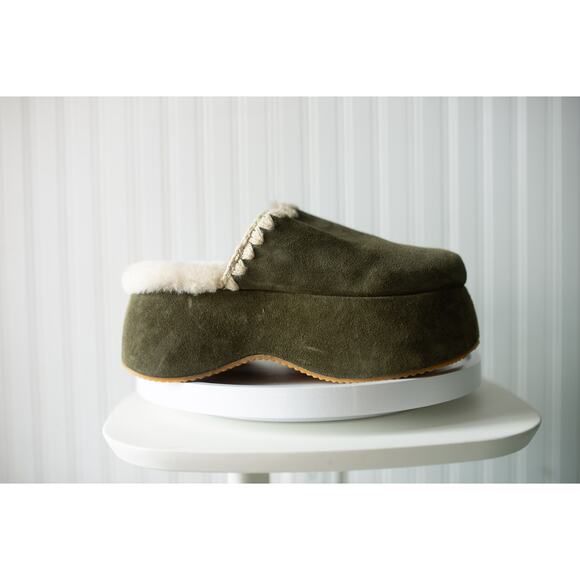 MOU Layla Chunky Platform Clogs 39 NEW - Picture 1 of 5
